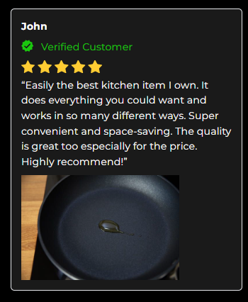 Emura Non-Stick Pan customer reviews