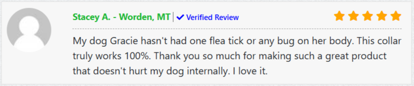 Fur Sweep Collar Customer Reviews