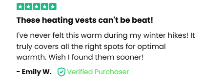 Solana Gear Heated Vest customer Reviews
