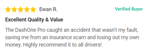 DashOne Pro Camera Customer Reviews