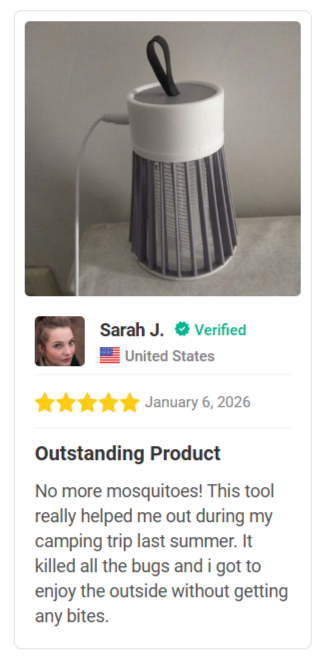 MosqiShock Zapper Customer Reviews