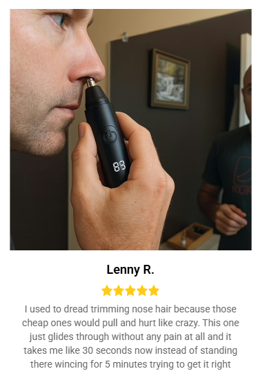 MrBoldPro Nose Hair Trimmer Customer Reviews