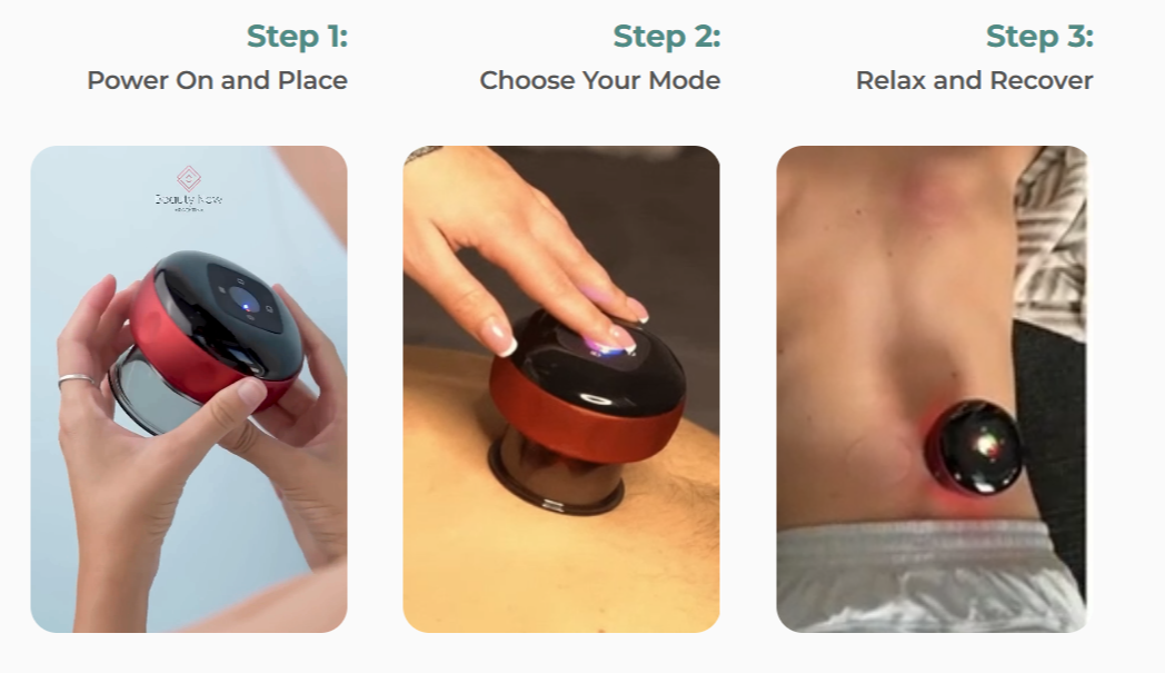 Vita Smart Cup Massager how to use