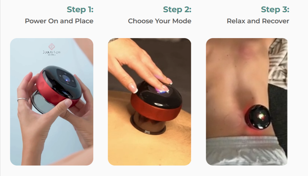 Vita Smart Cup Massager how to use